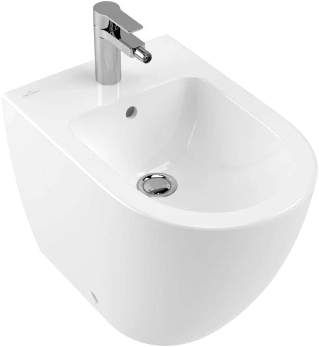 Bidet stojací Villeroy & Boch Subway 2.0 56x37 cm alpská bílá 540100R1 Villeroy & Boch