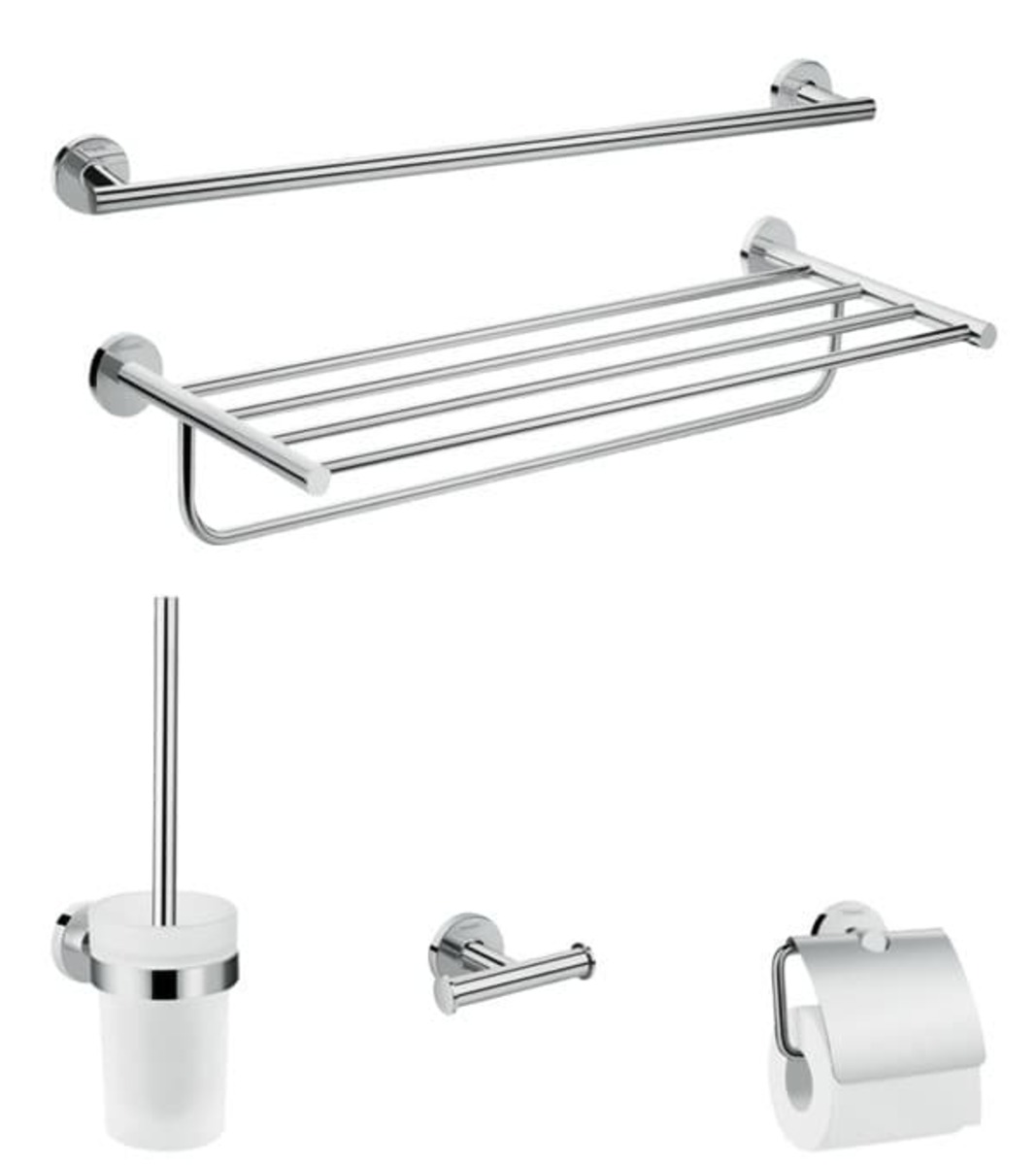 Sada doplňků Hansgrohe Logis chrom 41728000 Hansgrohe