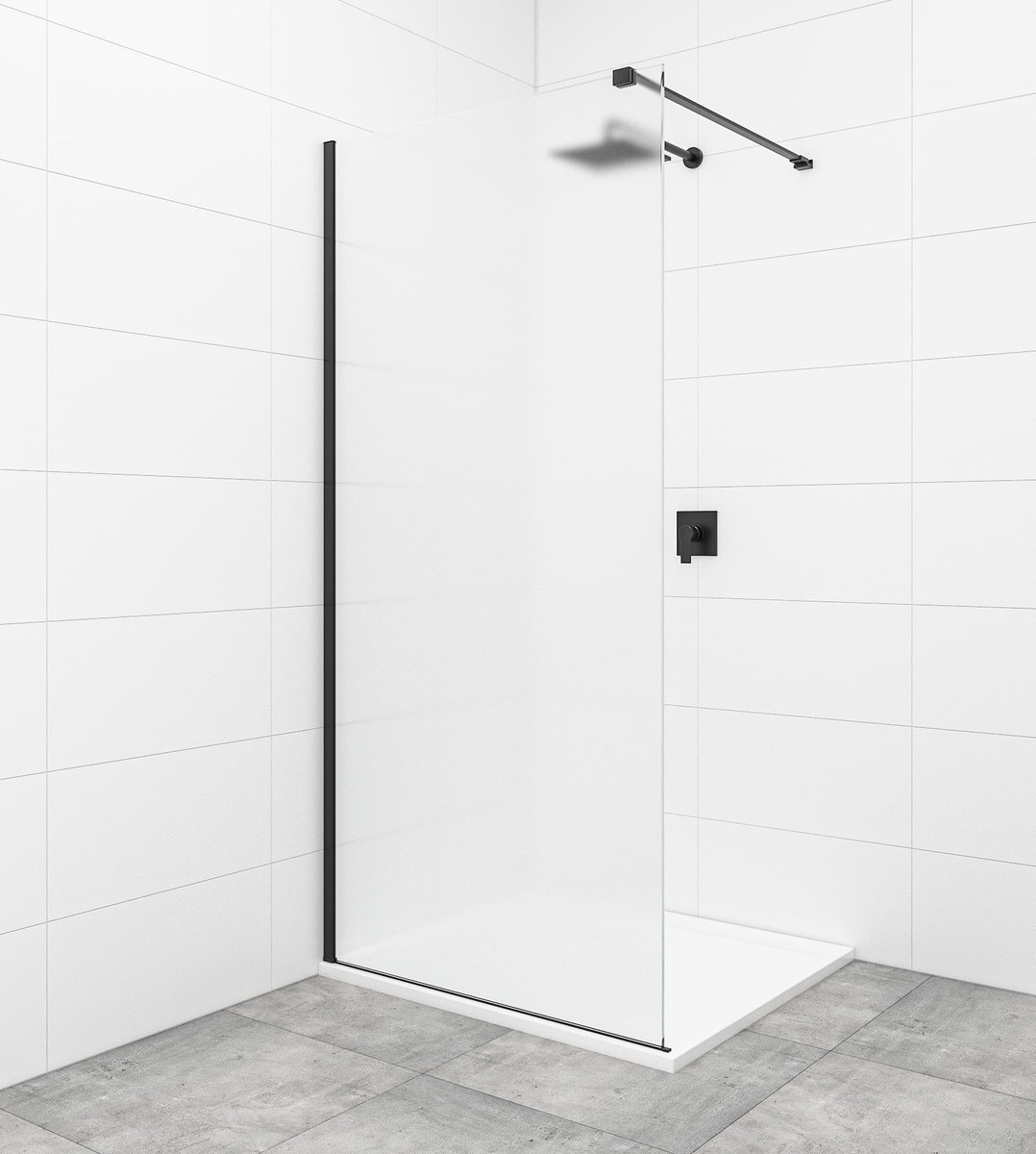 Sprchová zástěna walk-in / dveře 120 cm SAT Walk-In SATBWI120MSPRC SAT