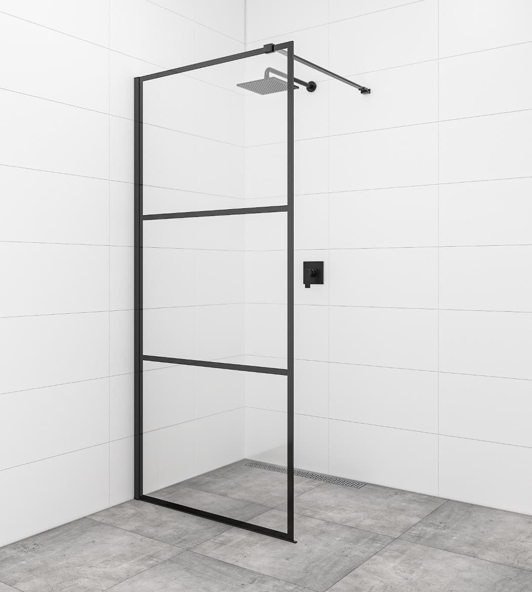 Sprchová zástěna Walk-In / dveře 120 cm SAT Walk-in SATBWI120CPPRC SAT