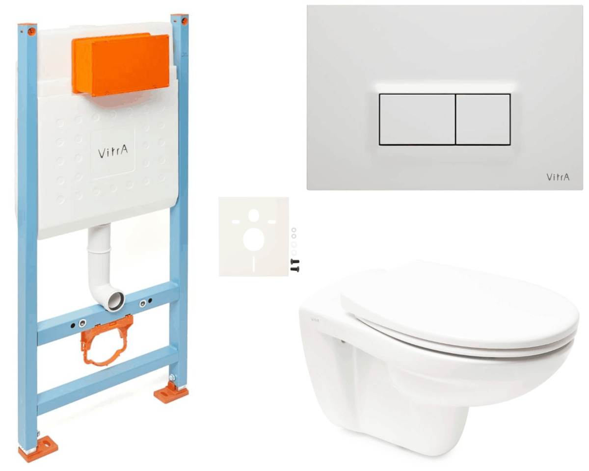 Závěsný wc set do lehkých stěn / předstěnová VitrA Normus SIKOVSNOR54600 NO BRAND