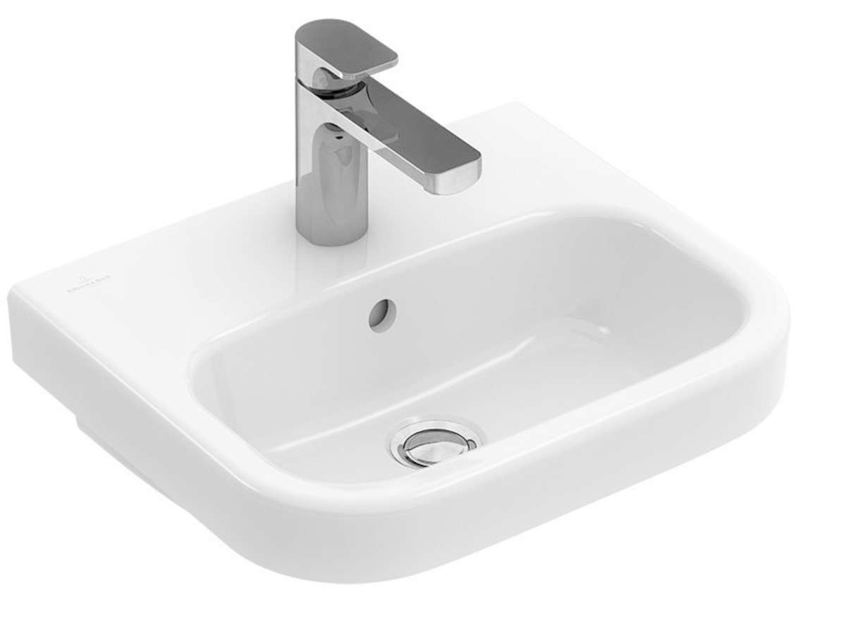 Umyvadlo Villeroy & Boch 50x38 cm otvor pro baterii uprostřed 43735001 Villeroy & Boch