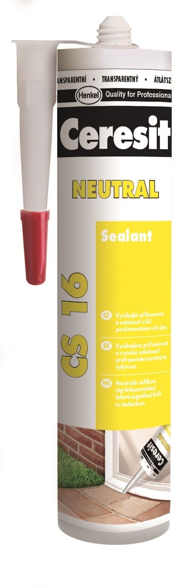 Silikon Ceresit CS 16 transparent 300 ml CS16 Ceresit