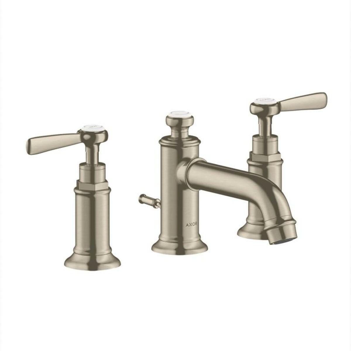 Umyvadlová baterie Hansgrohe Axor Montreux s výpustí kartáčovaný nikl 16535820 Hansgrohe