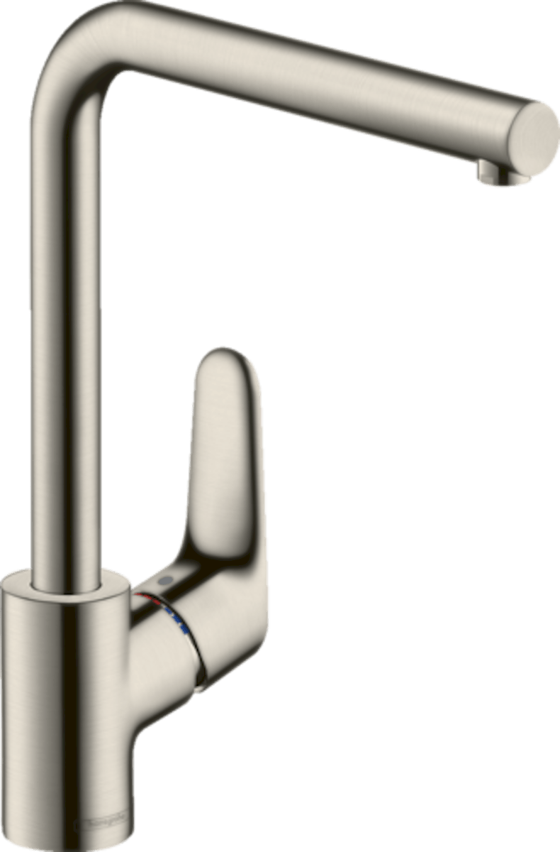 Dřezová baterie Hansgrohe Focus M41 s otočným raménkem vzhled nerezu 31817800 Hansgrohe