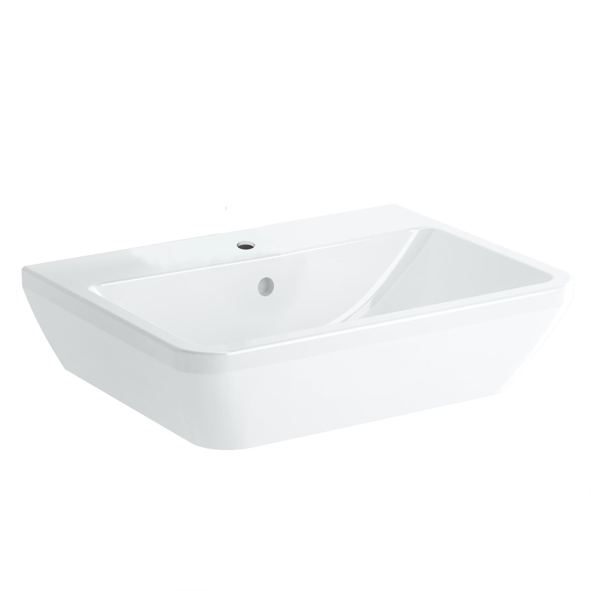 Umyvadlo VitrA Integra 65x49 cm otvor pro baterii uprostřed 7051-003-0001 VitrA