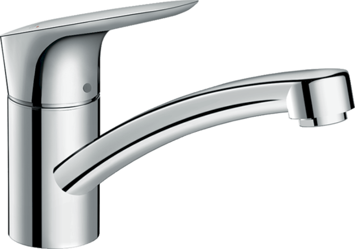 Dřezová baterie Hansgrohe Logis M31 s otočným raménkem chrom 71830000 Hansgrohe