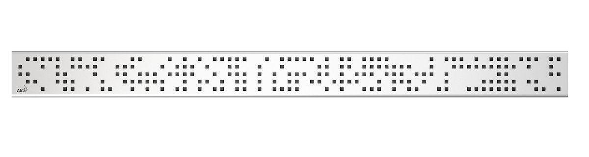 Rošt Alca 75 cm nerez lesk čtverečky CODE-750L Alca