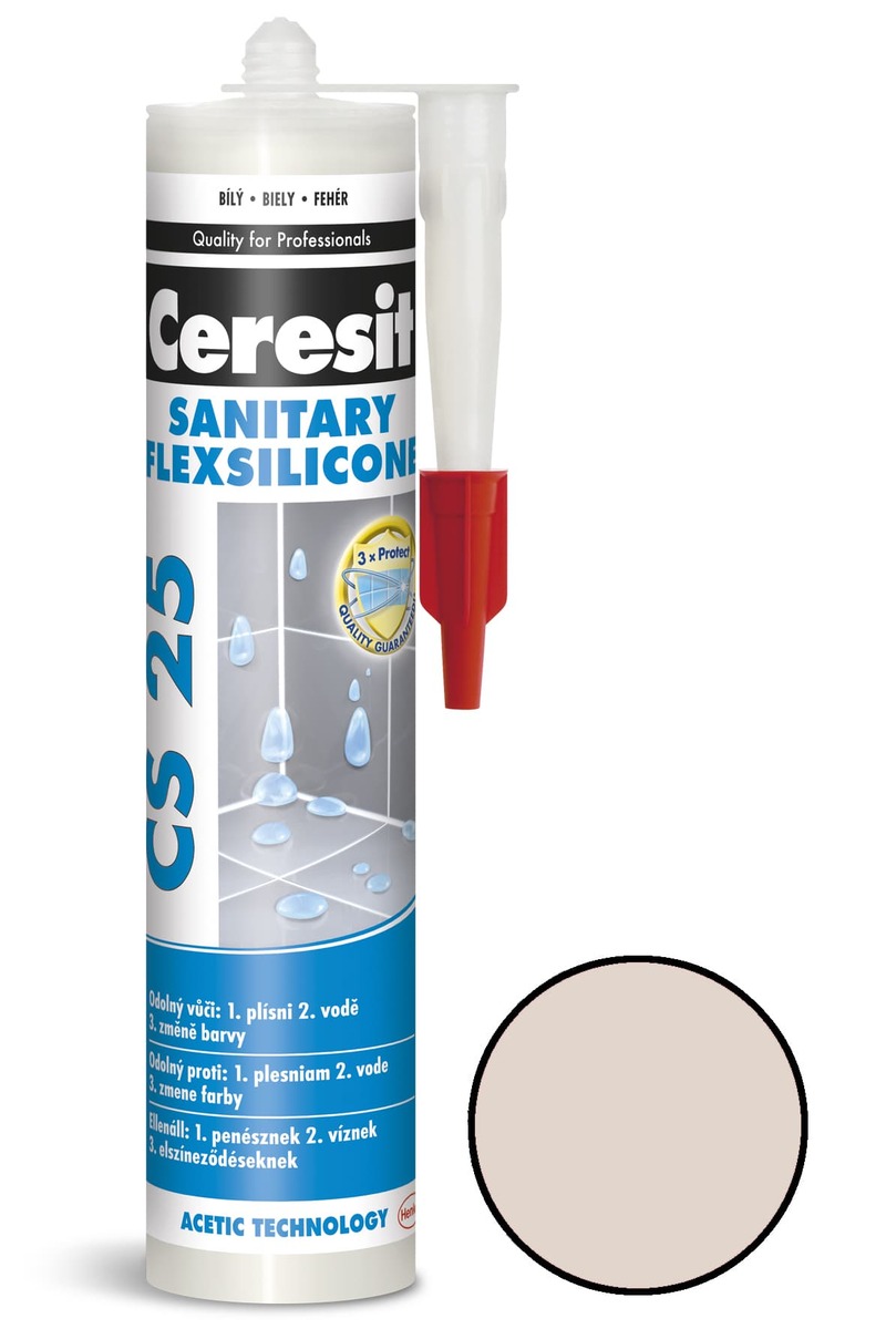 Silikon Ceresit CS 25 pergamon 280 ml CS2539 Ceresit