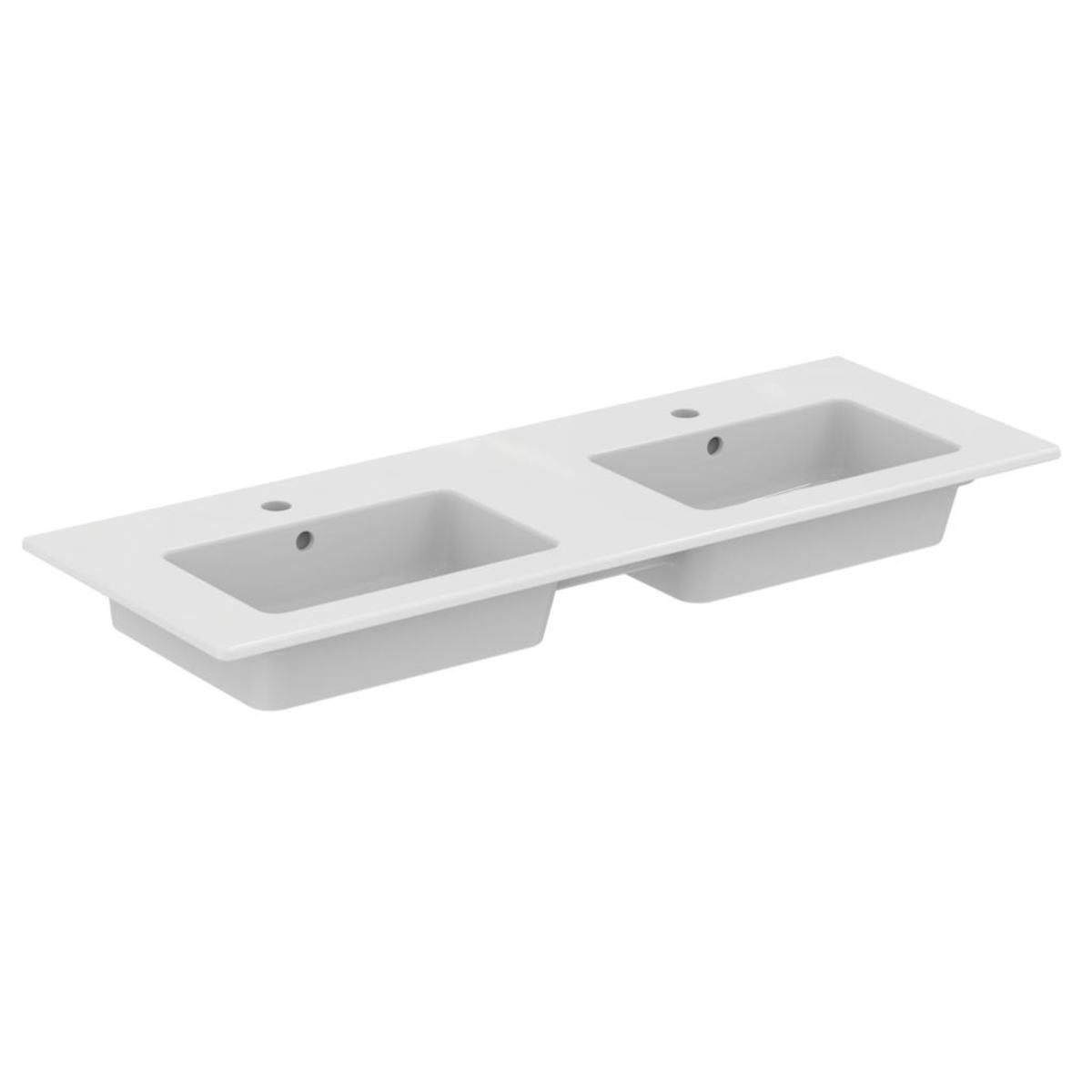 Dvojumyvadlo Ideal Standard Tempo 121x45 cm dva otvory pro baterii E053401 Ideal Standard