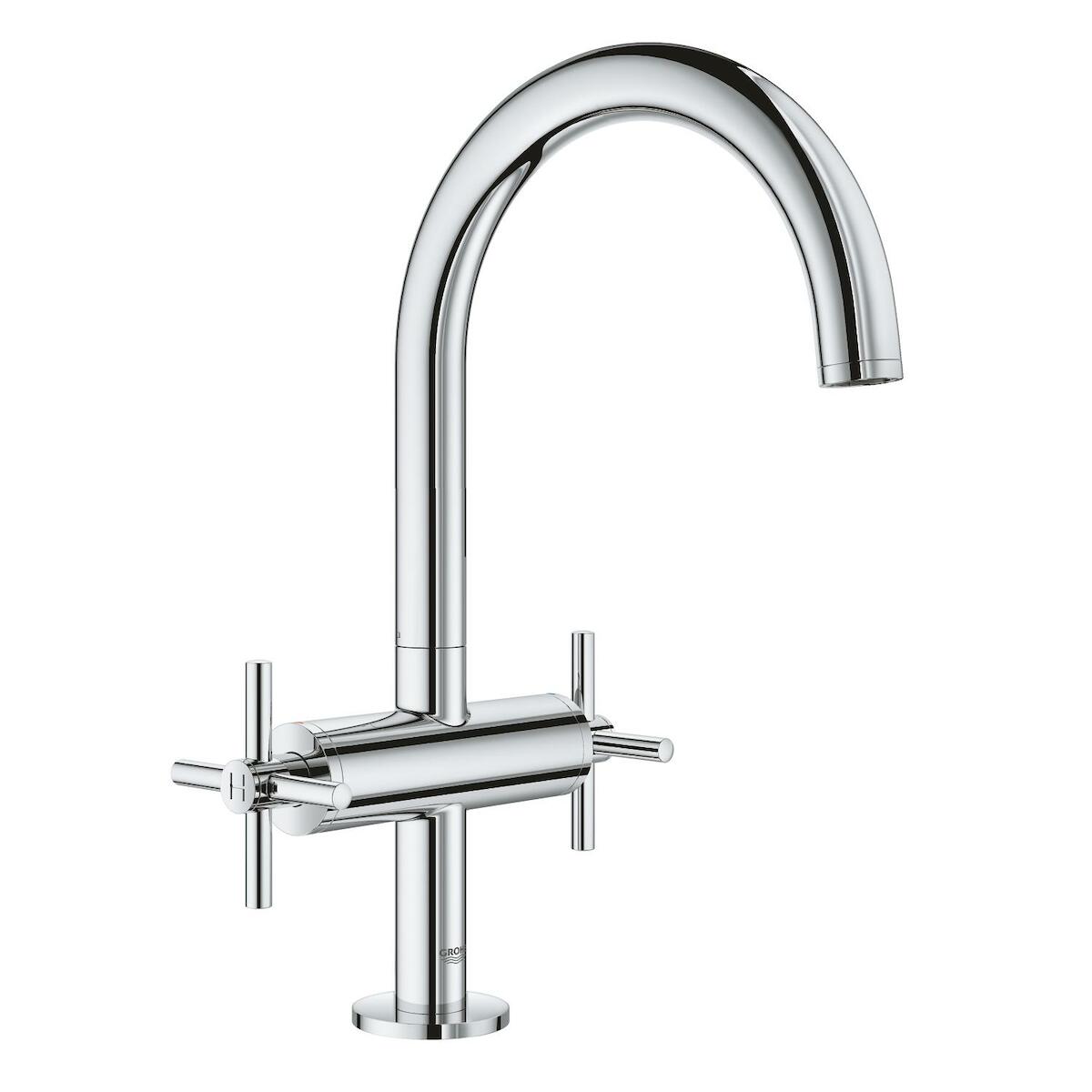 Vysoká umyvadlová baterie Grohe Atrio s výpustí chrom 21019003 Grohe