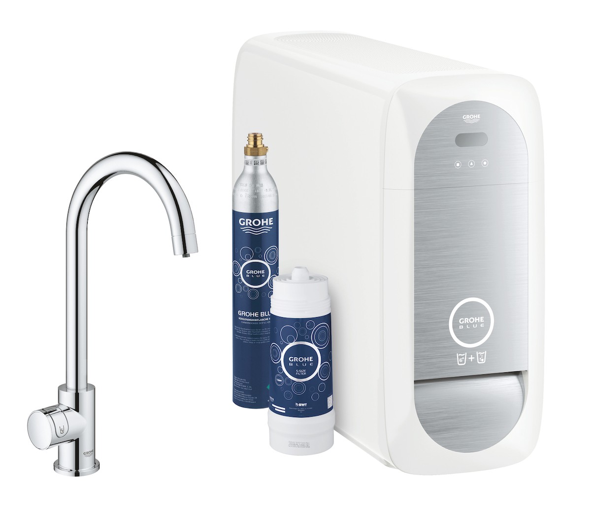 Dřezová baterie Grohe Blue Home s filtrem chrom 31498001 Grohe