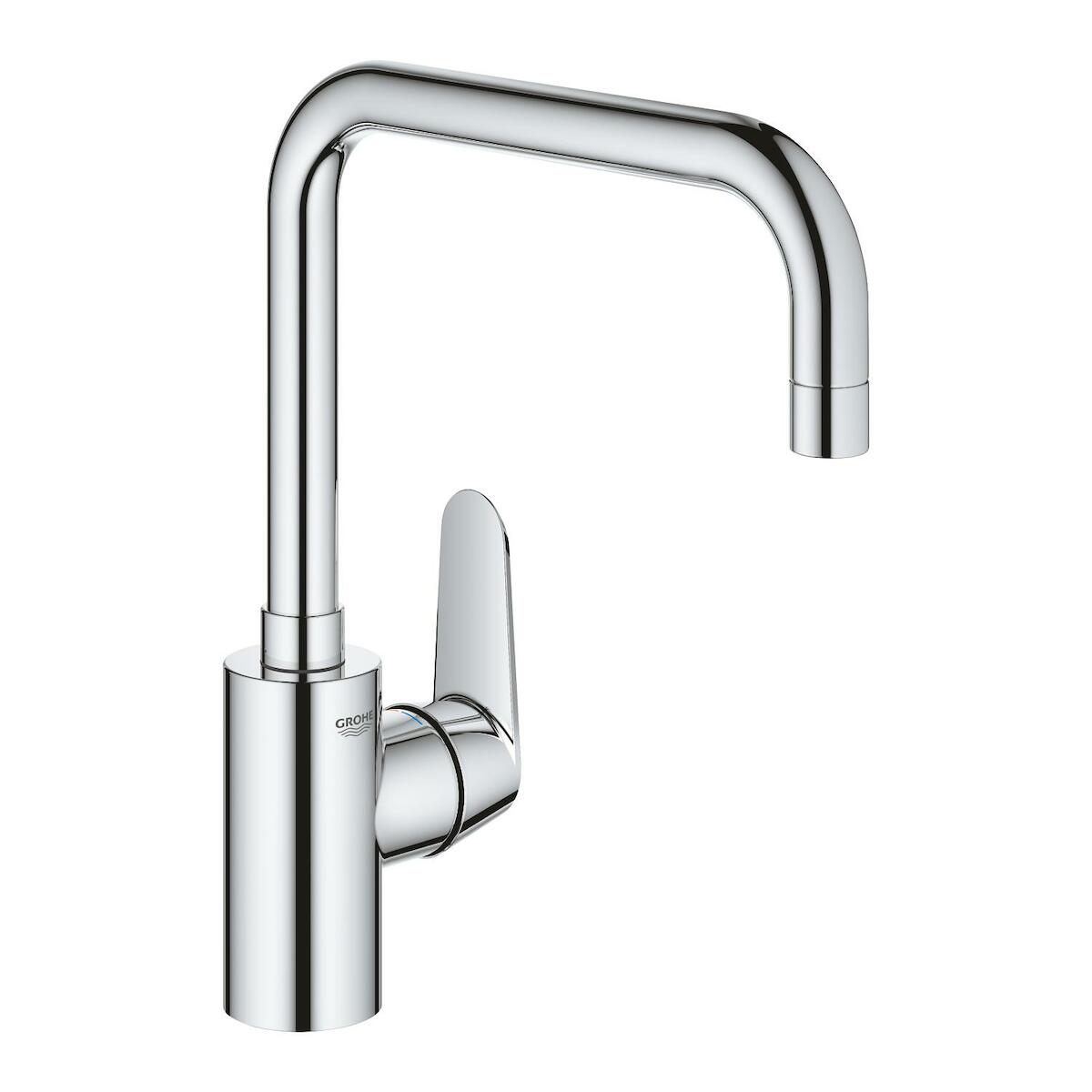 Dřezová baterie Grohe Eurodisc s otočným raménkem chrom 32259003 Grohe