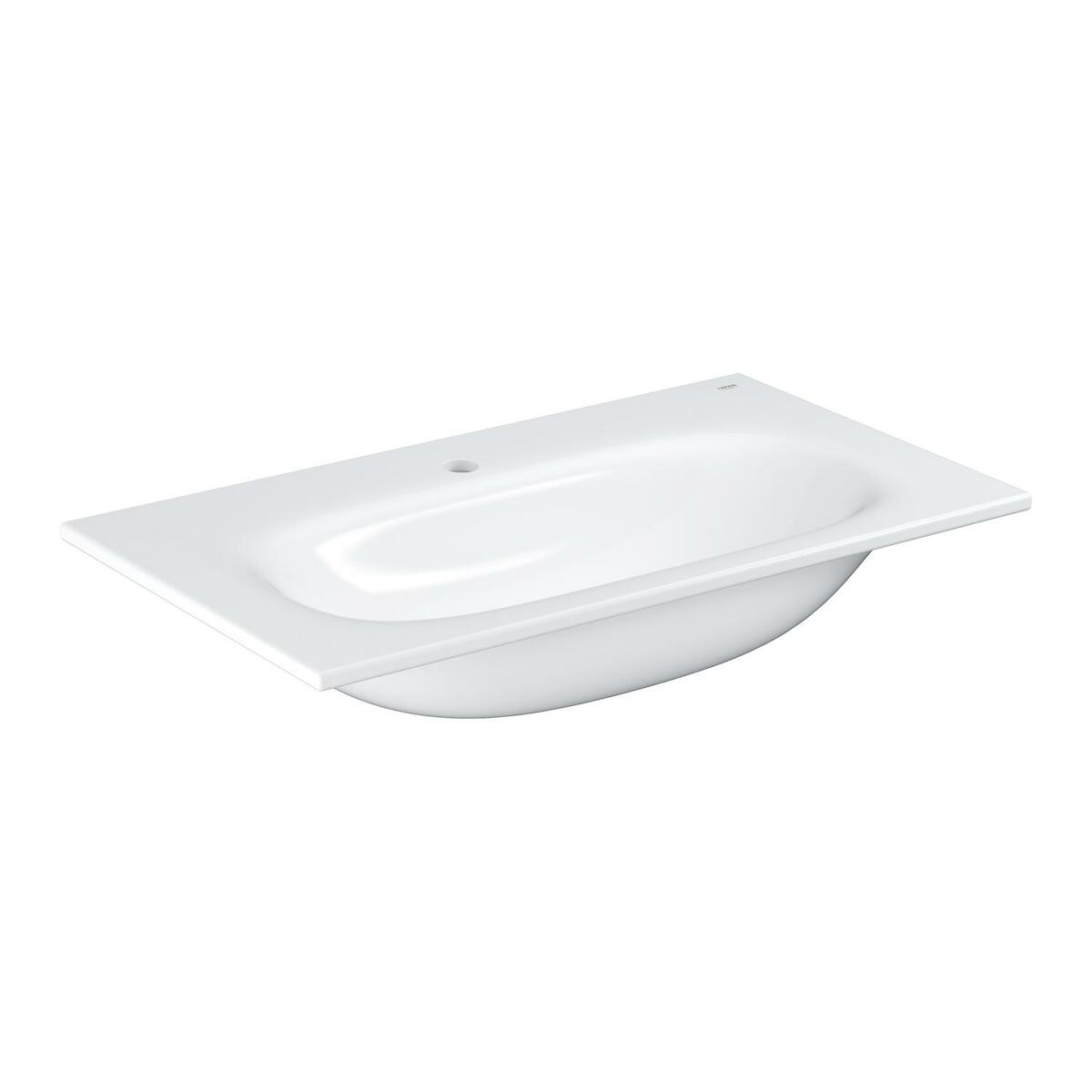 Umyvadlo Grohe Essence Ceramic 80x46 cm alpská bílá otvor pro baterii uprostřed 3956700H Grohe