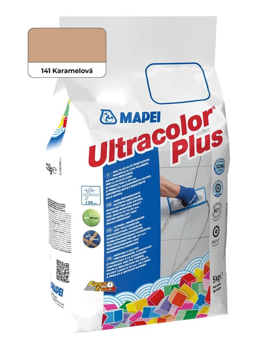 Spárovací hmota Mapei Ultracolor Plus caramel 5 kg CG2WA MAPU141 Mapei