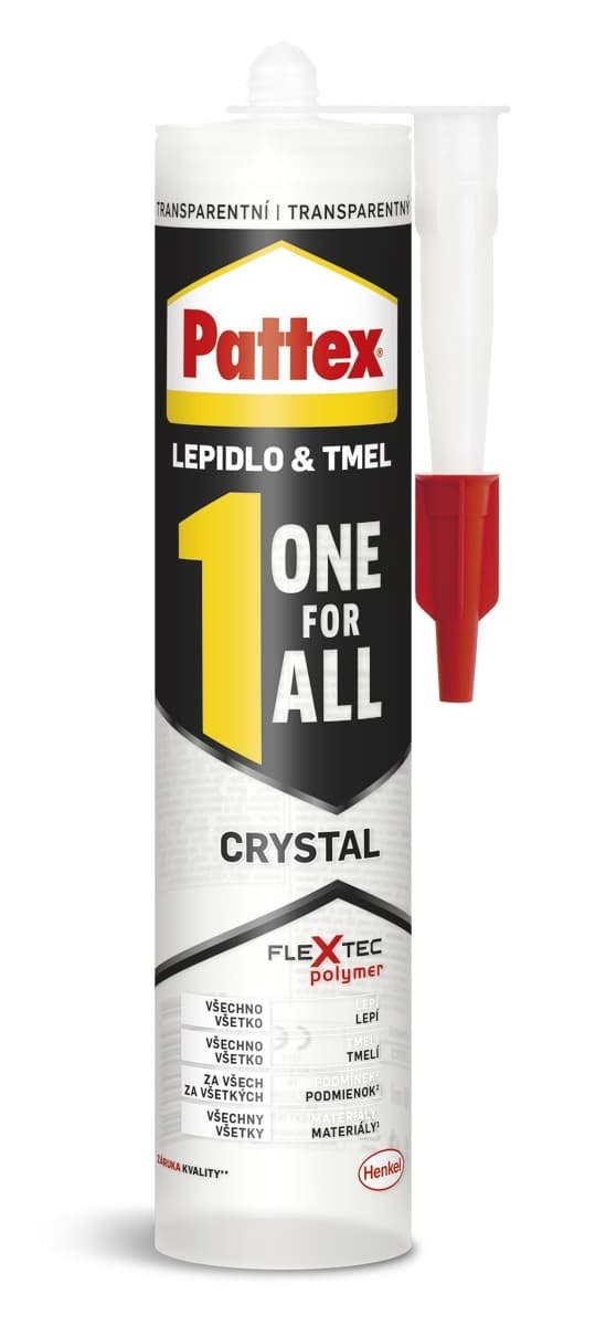 Lepidlo Pattex One For All Crystal 290 g PATTEXOFACR Pattex