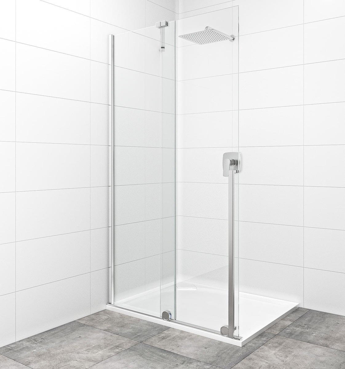 Sprchová zástěna Walk-In 110 cm SAT Walk-In Xmotion SIKOWIXM110 SAT