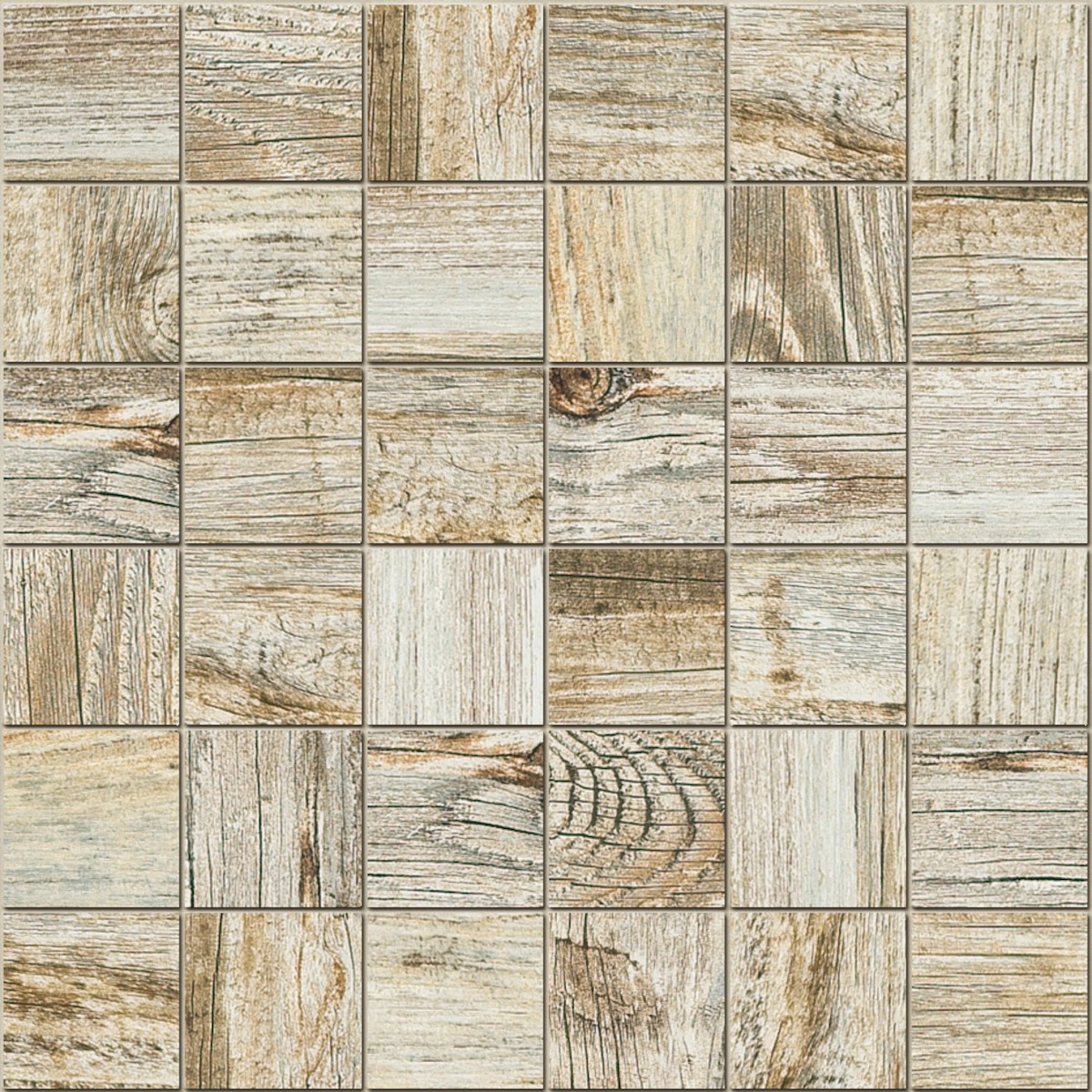 Mozaika Fineza Timber Design moonlight 30x30 cm mat TIMDEMOSML Fineza