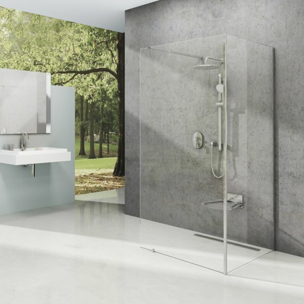 Sprchová zástěna walk-in 120 cm Ravak Walk-In GW1CG7C00Z1 Ravak