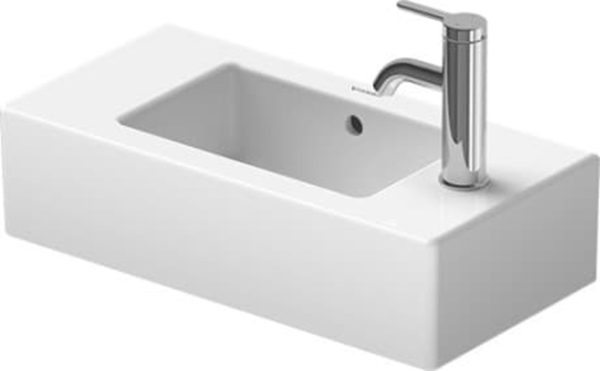 Umývátko Duravit Vero 50x25 cm bez otvoru pro baterii 0703500000 Duravit