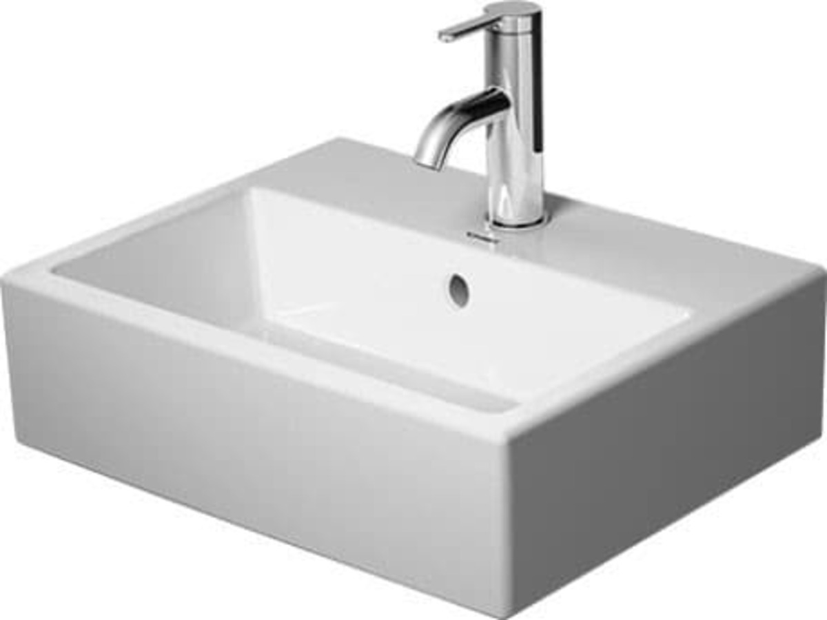 Umývátko Duravit Vero Air 45x35 cm otvor pro baterii uprostřed 07244500001 Duravit