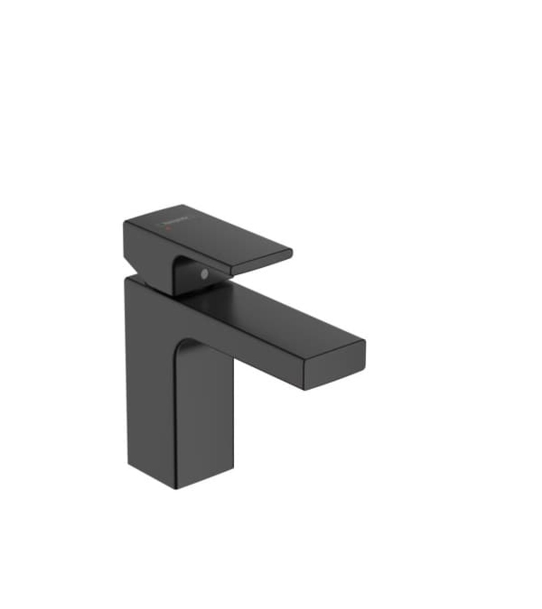 Umyvadlová baterie Hansgrohe Vernis Shape s výpustí černý mat 71561670 Hansgrohe