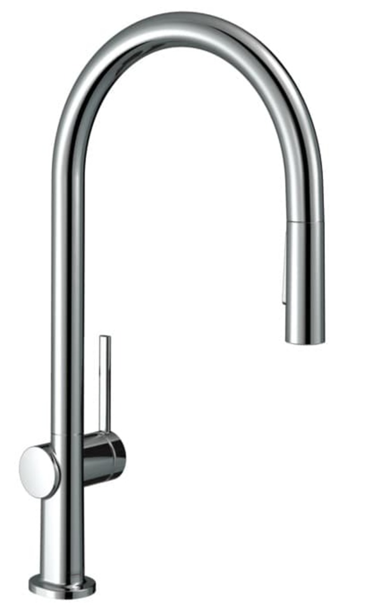 Dřezová baterie Hansgrohe Talis M54 s vytahovací sprškou chrom 72801000 Hansgrohe