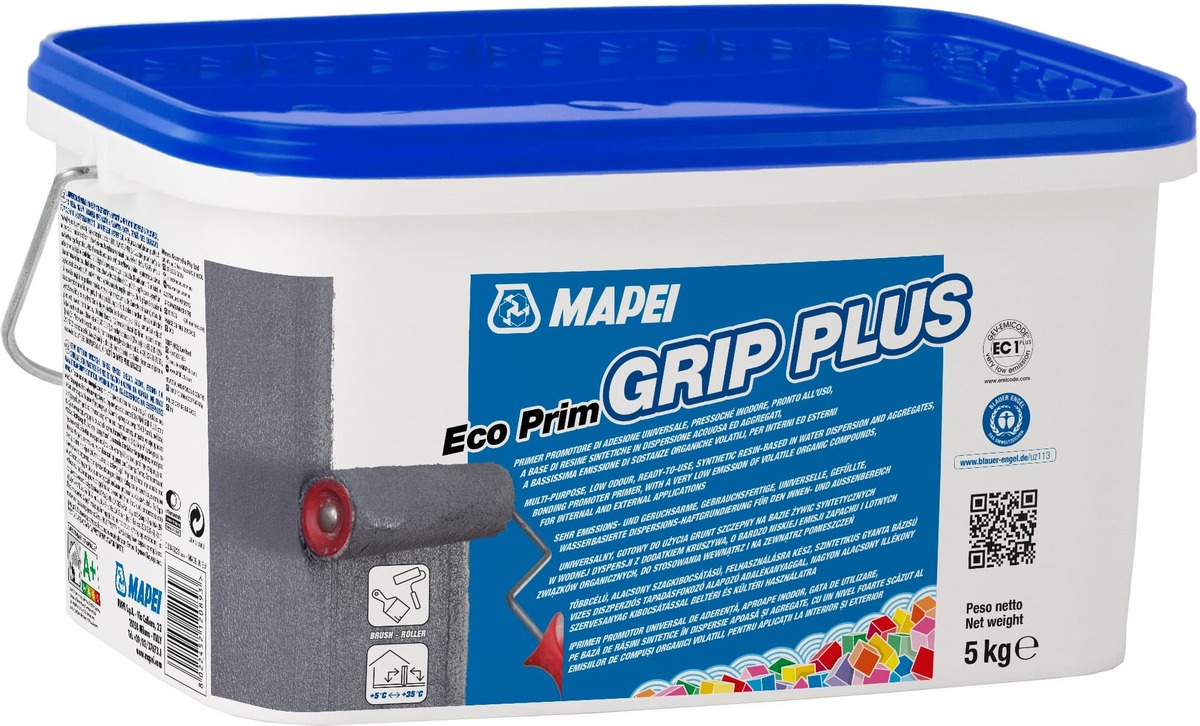 Penetrace Mapei Eco Prim Grip 5 kg ECOPRIMGRIP5P Mapei