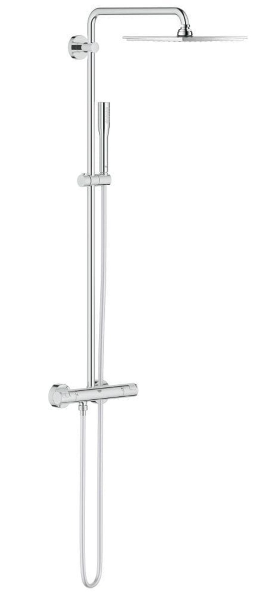 Sprchový systém Grohe Vitalio Joy System 230 na stěnu s termostatickou baterií chrom 26365000 Grohe