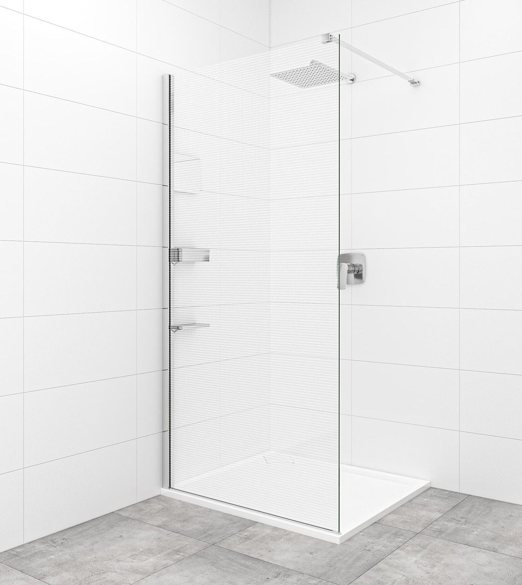 Sprchová zástěna Walk-in 110 cm SAT SATBWI110MRPRDOPL SAT