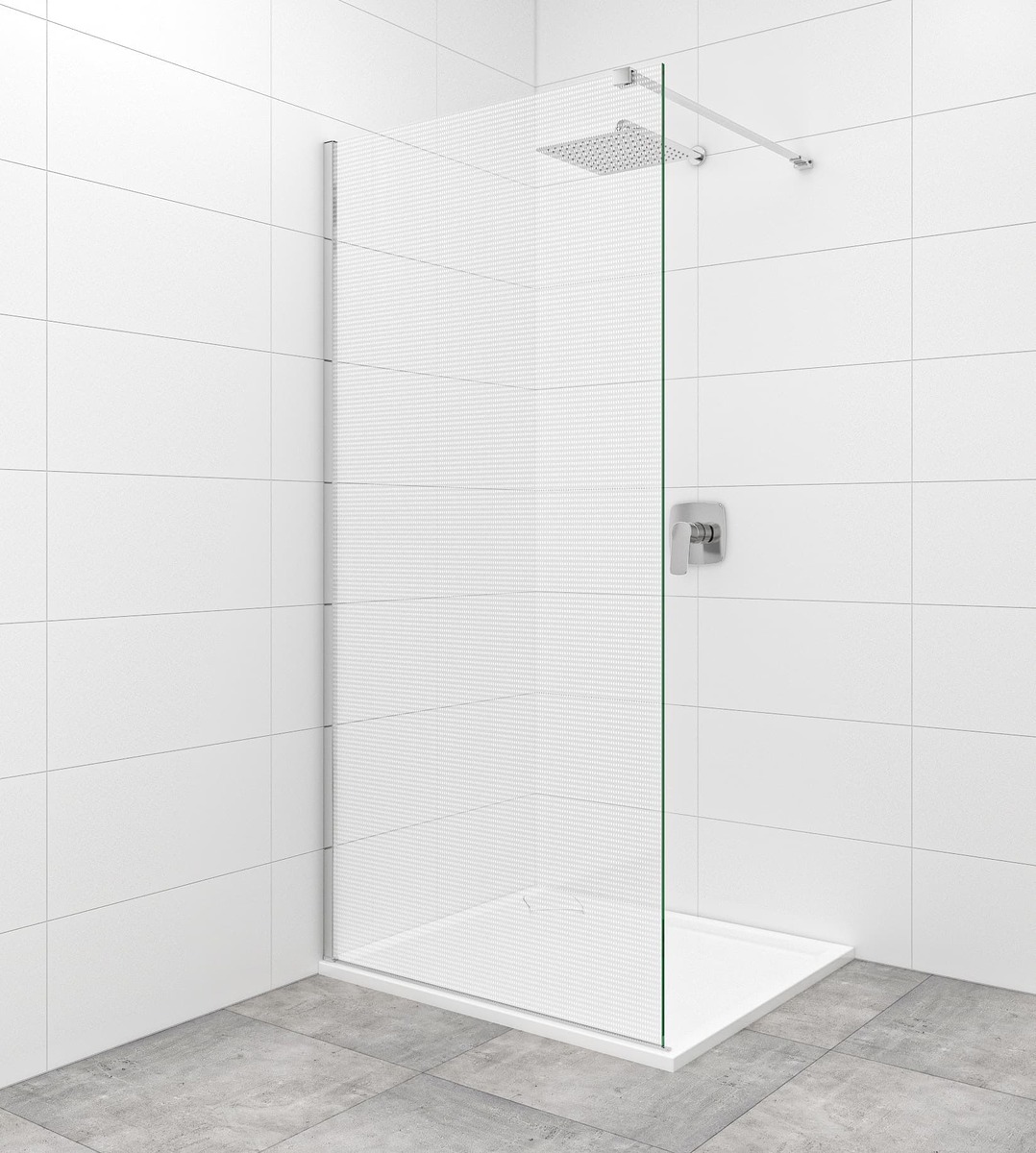 Sprchová zástěna Walk-in 110 cm SAT SATBWI110MRPR SAT