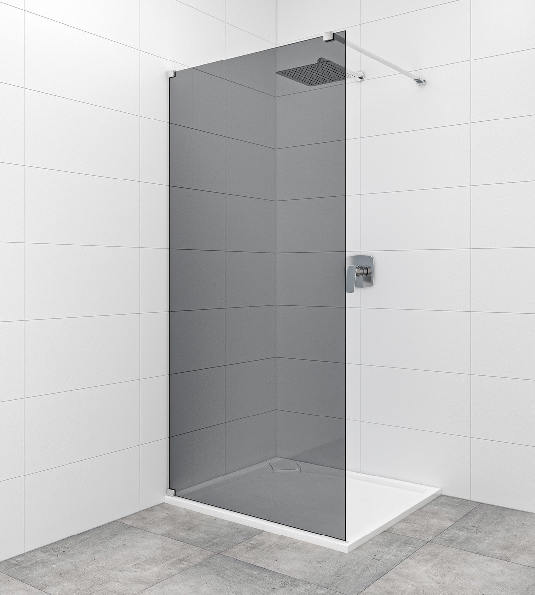 Sprchová zástěna Walk-in 120 cm SAT SATBWI120KSPA SAT