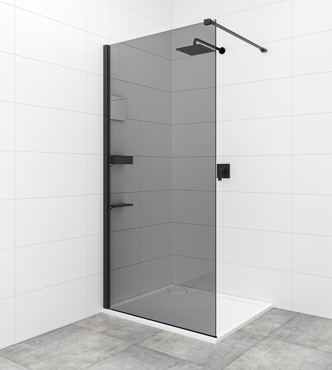 Sprchová zástěna Walk-in 120 cm SAT SATBWI120KSPRDOPLC SAT