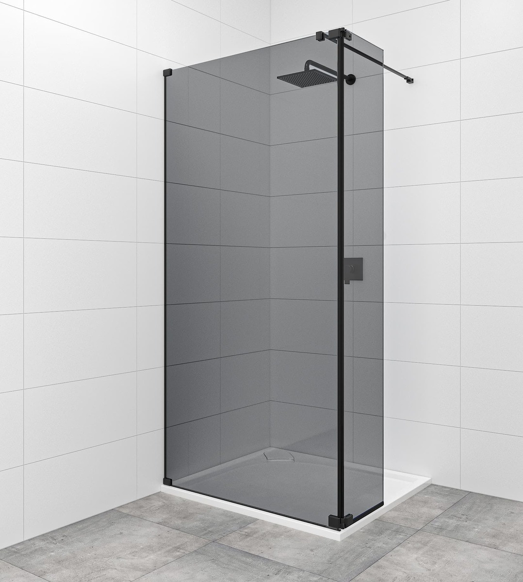 Sprchová zástěna Walk-in 120 cm SAT SATBWI120KSROZPAC SAT