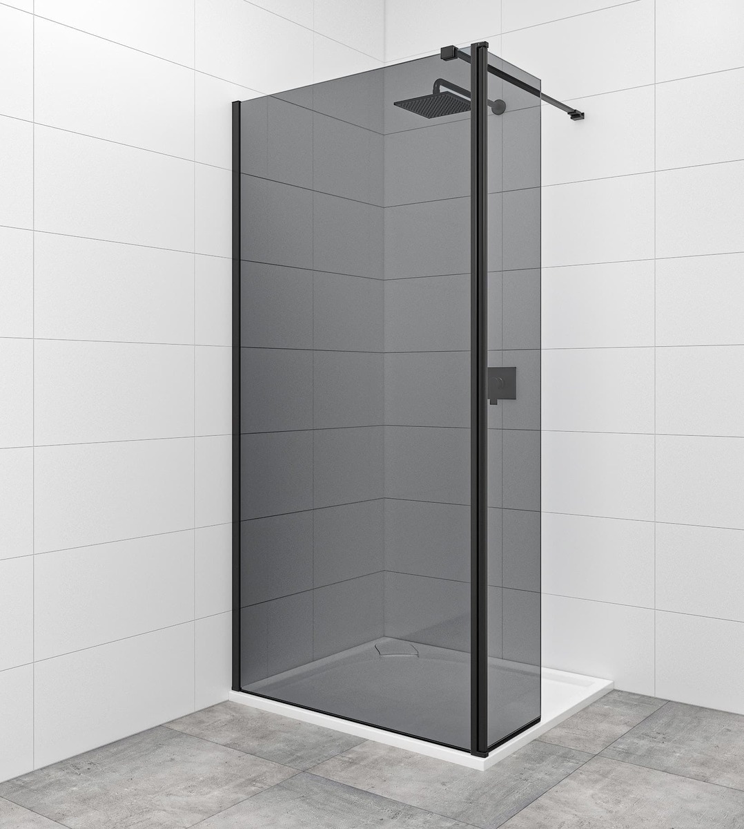 Sprchová zástěna Walk-in 140 cm SAT SATBWI140KSPRCROZC SAT