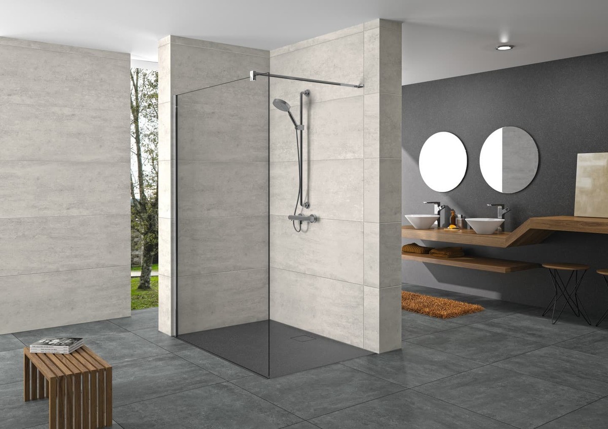 Sprchová zástěna Walk-In 110 cm Huppe Design pure SIKOKHWI110 Hüppe