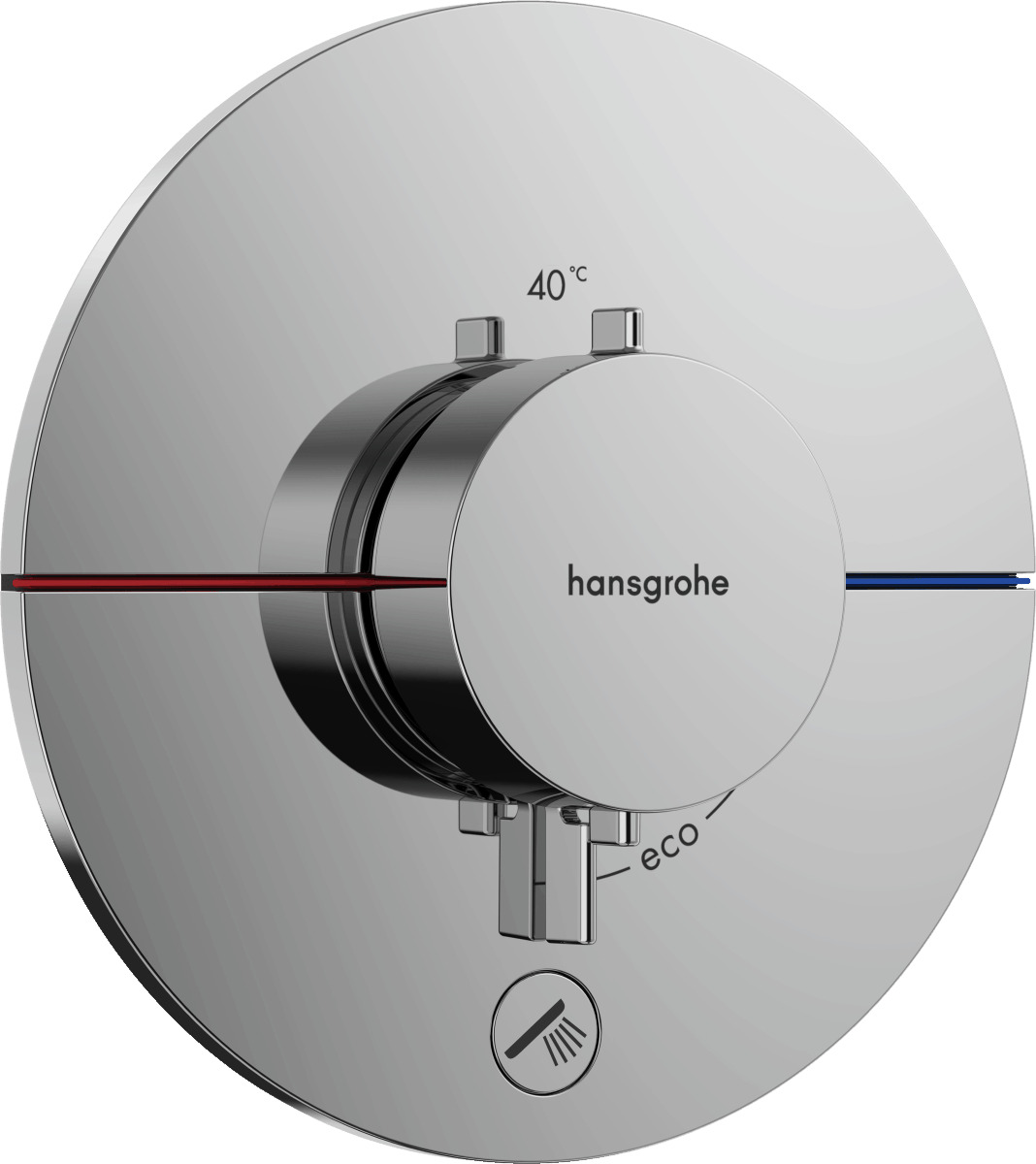 Sprchová baterie Hansgrohe ShowerSelect Comfort S bez podomítkového tělesa chrom 15562000 Hansgrohe