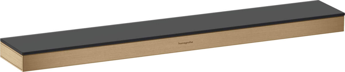 Polička Hansgrohe Rainfinity kartáčovaný bronz 26844140 Hansgrohe