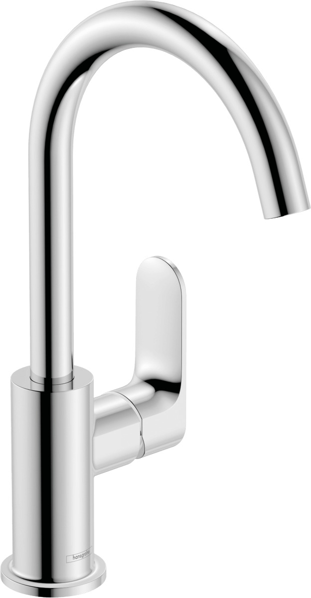 Vysoká umyvadlová baterie Hansgrohe Rebris S s výpustí chrom 72536000 Hansgrohe