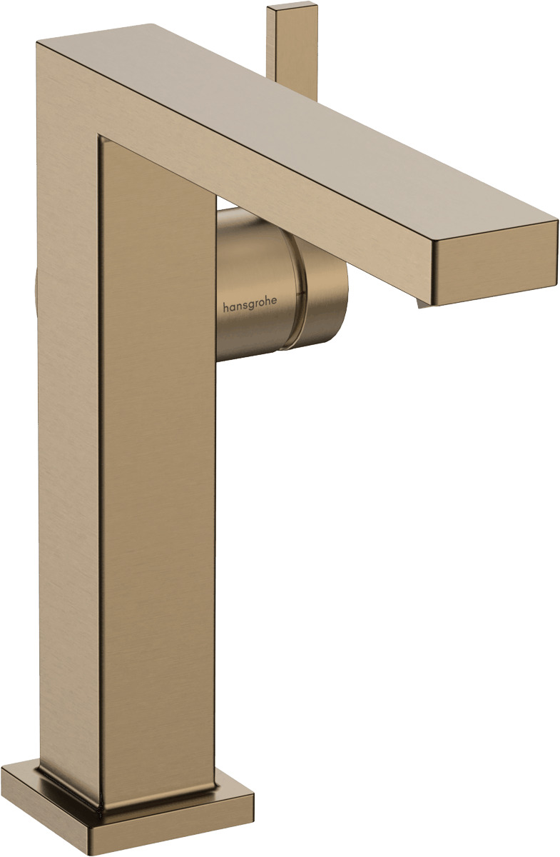 Umyvadlová baterie Hansgrohe Tecturis E s clic-clacem kartáčovaný bronz 73040140 Hansgrohe