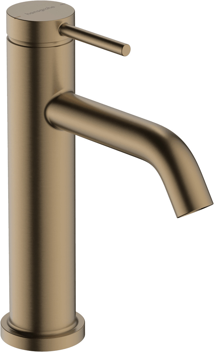 Umyvadlová baterie Hansgrohe Tecturis S bez výpusti kartáčovaný bronz 73311140 Hansgrohe