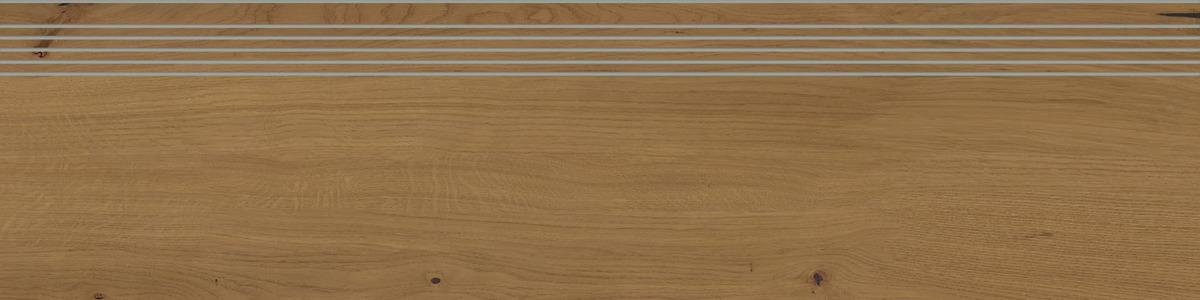 Schodovka Rako Bricola Cognac 30x120 cm mat DCPVF851.1 Rako