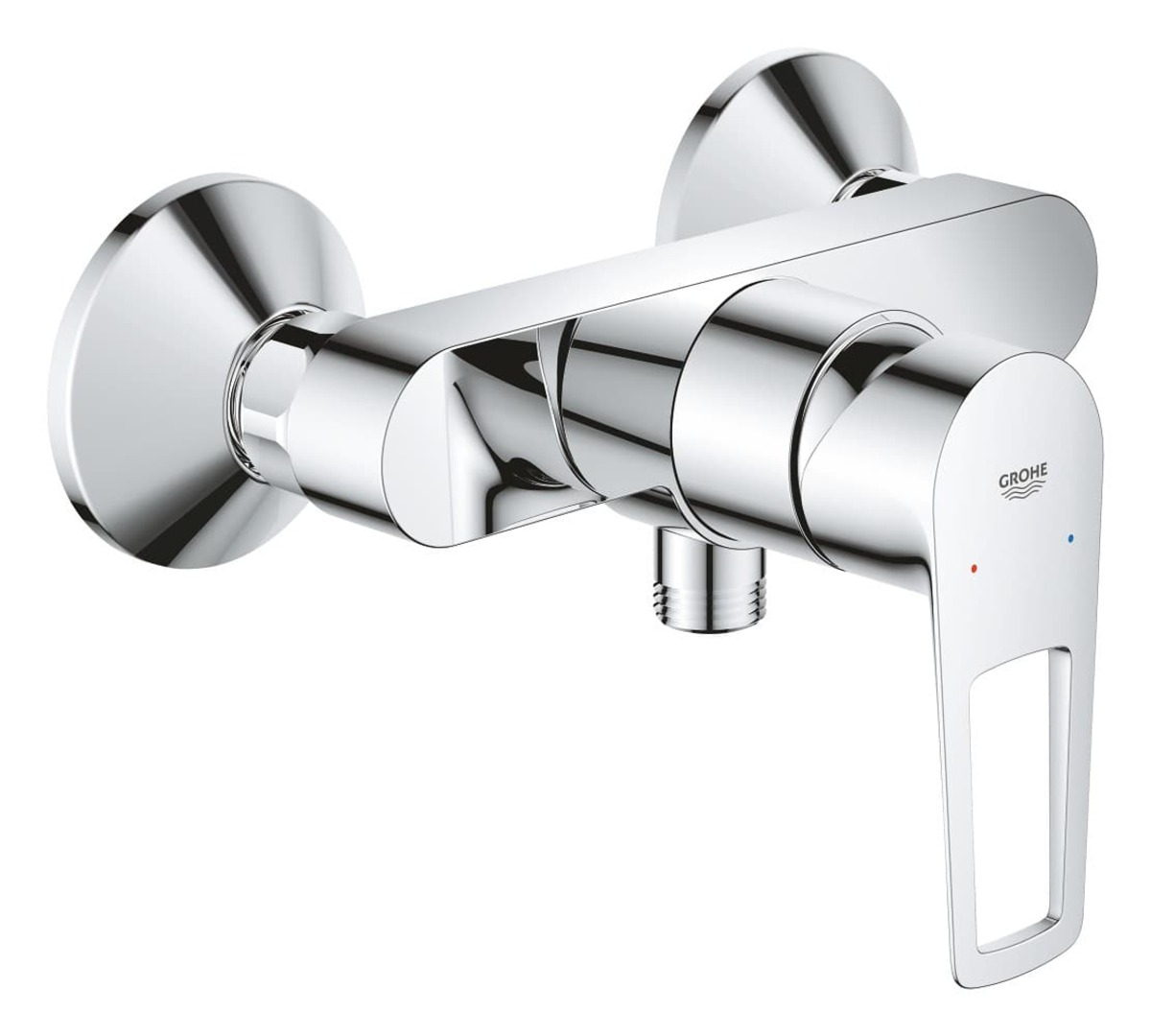 Sprchová baterie Grohe BauLoop bez sprchového setu 150 mm chrom 23634001 Grohe