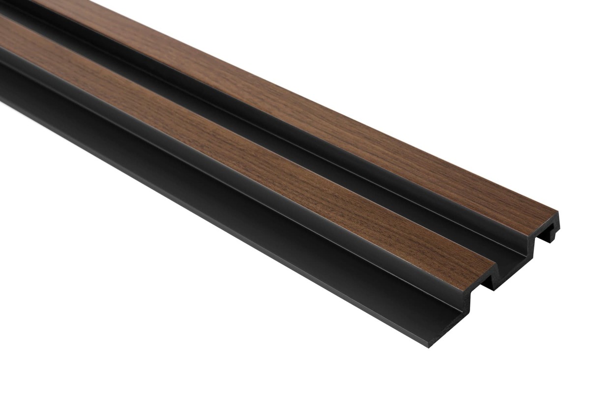 Obkladová lamela Fineza Slat Large Dark oak 270x12 cm SLAT03DO Fineza