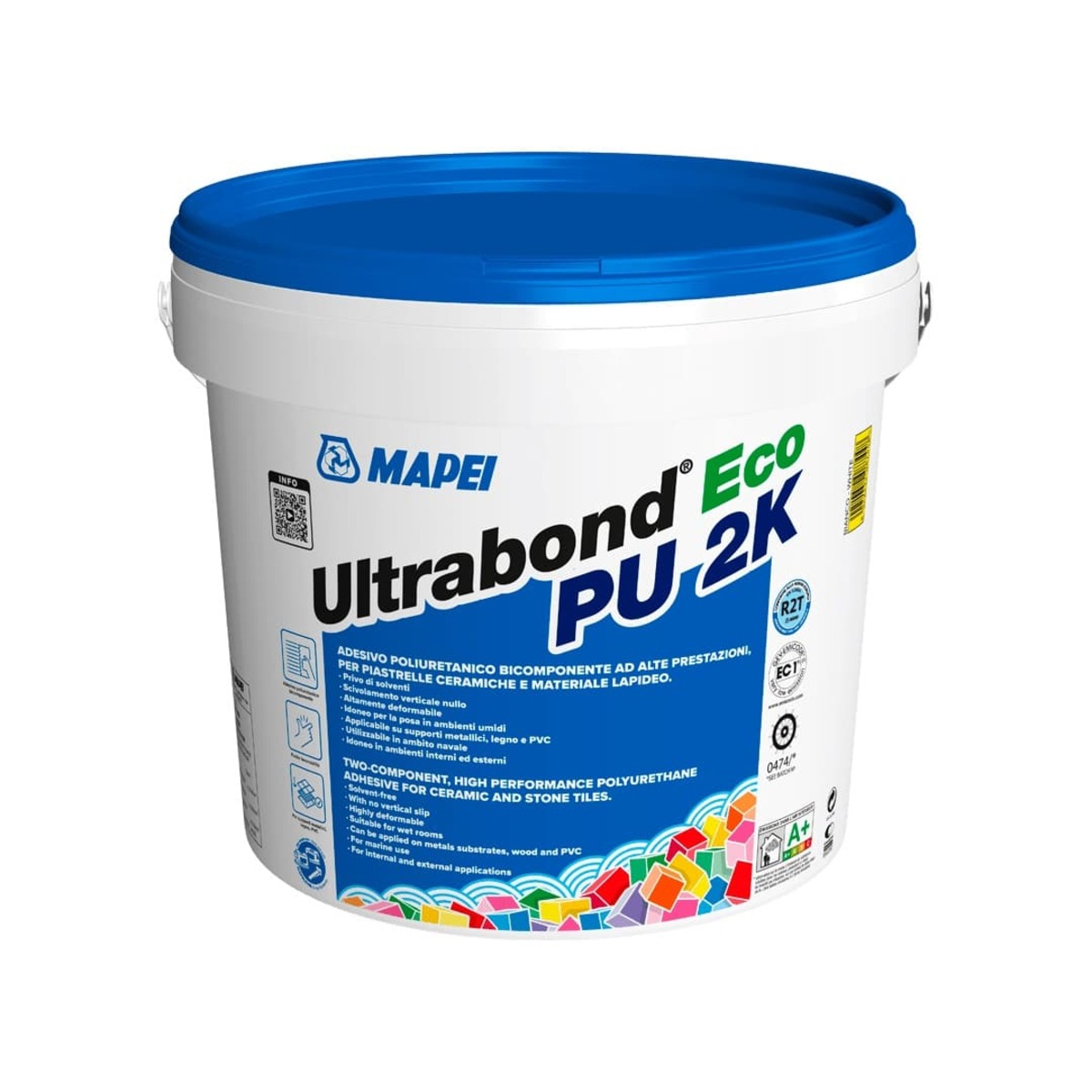 Polyuretanové lepidlo ULTRABOND ECO PU 2K 5kg šedé ULTRABONDECOPU2K5 Mapei