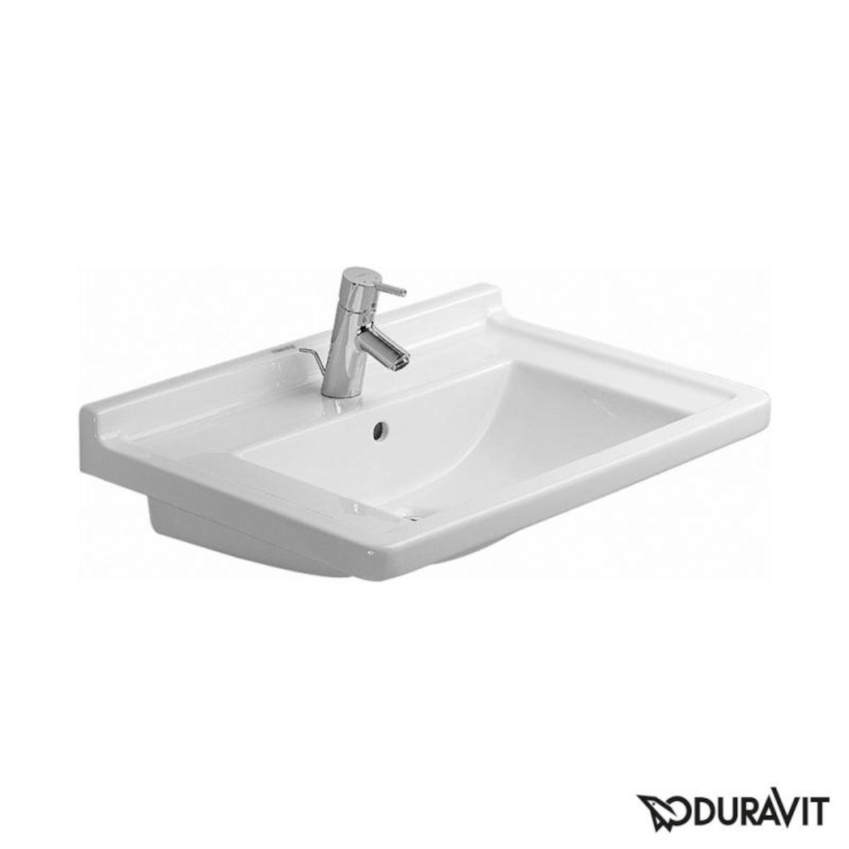 Umyvadlo Duravit Starck 3 70x49 cm otvor pro baterii