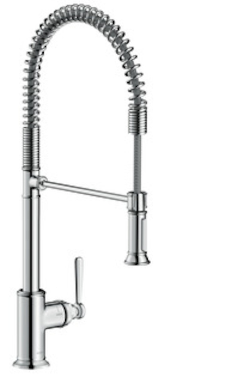 Dřezová baterie Hansgrohe Axor Montreux s vytahovací sprškou chrom 16582000 Hansgrohe