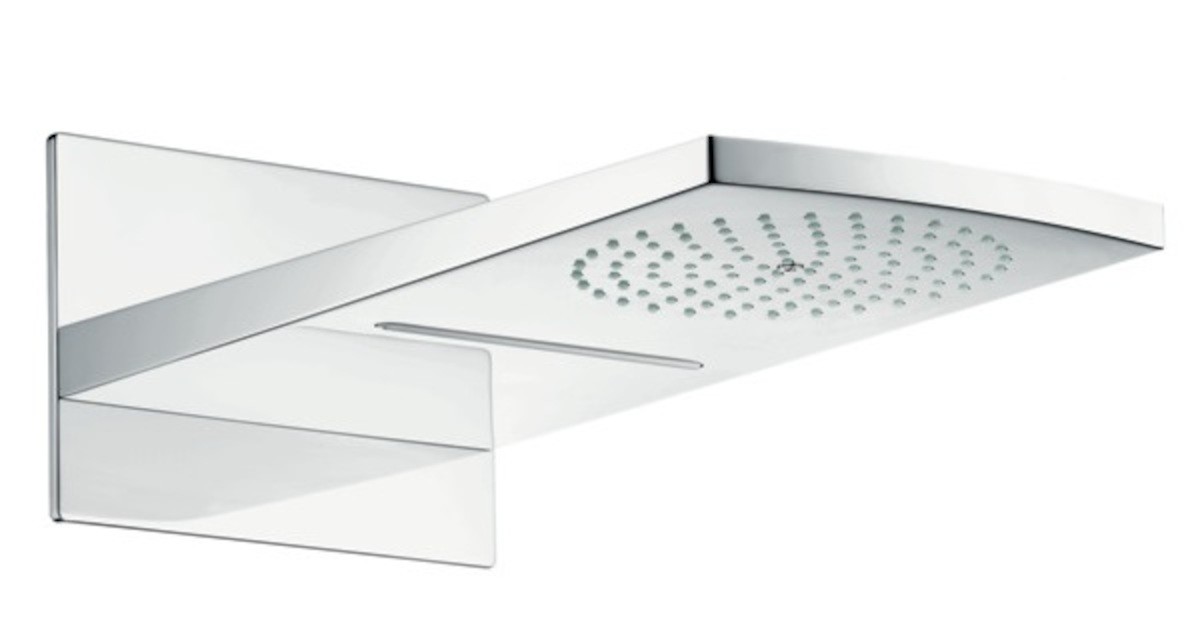 Hlavová sprcha Hansgrohe Raindance Rainfall na stěnu bez podomítkového tělesa bílá/chrom 28433400 Hansgrohe