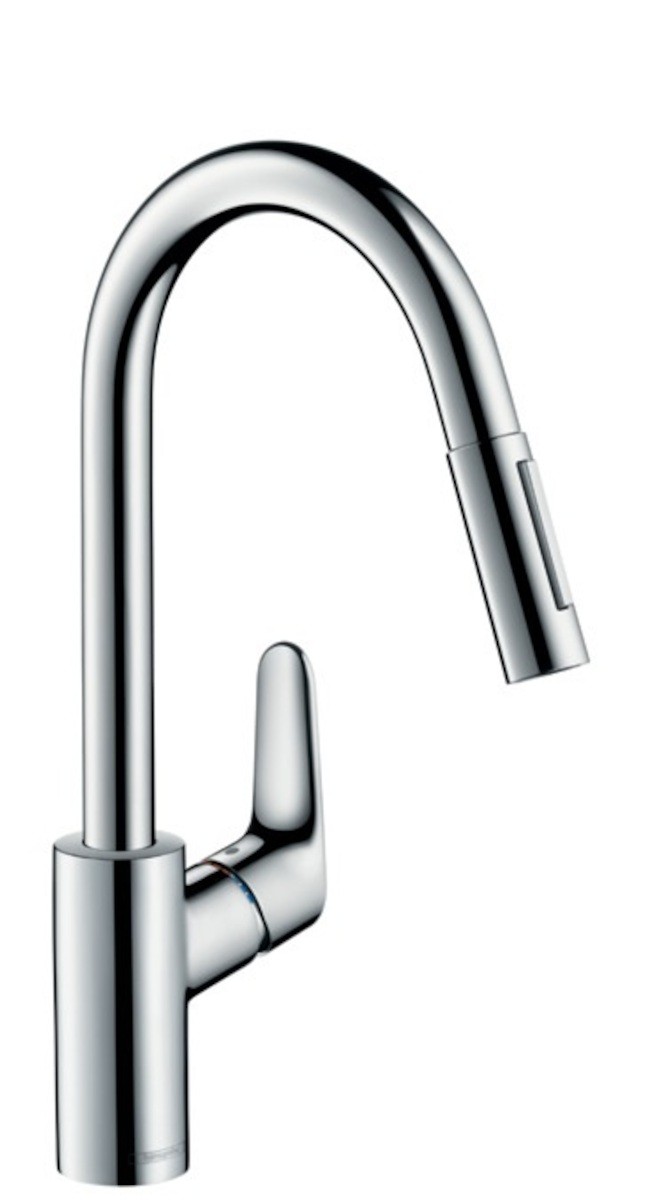 Dřezová baterie Hansgrohe Focus M41 s vytahovací sprškou