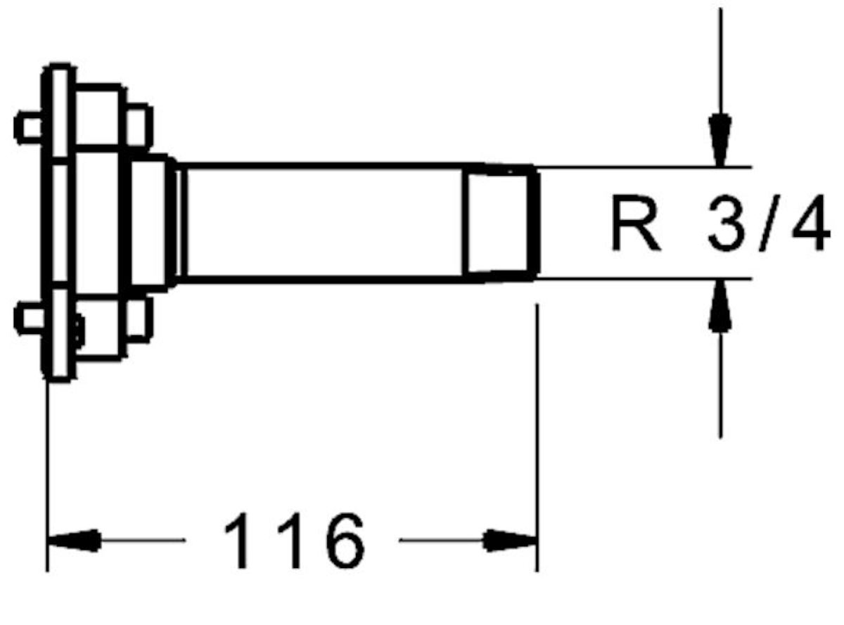 HANSA Flush connector 59914185 Hansa